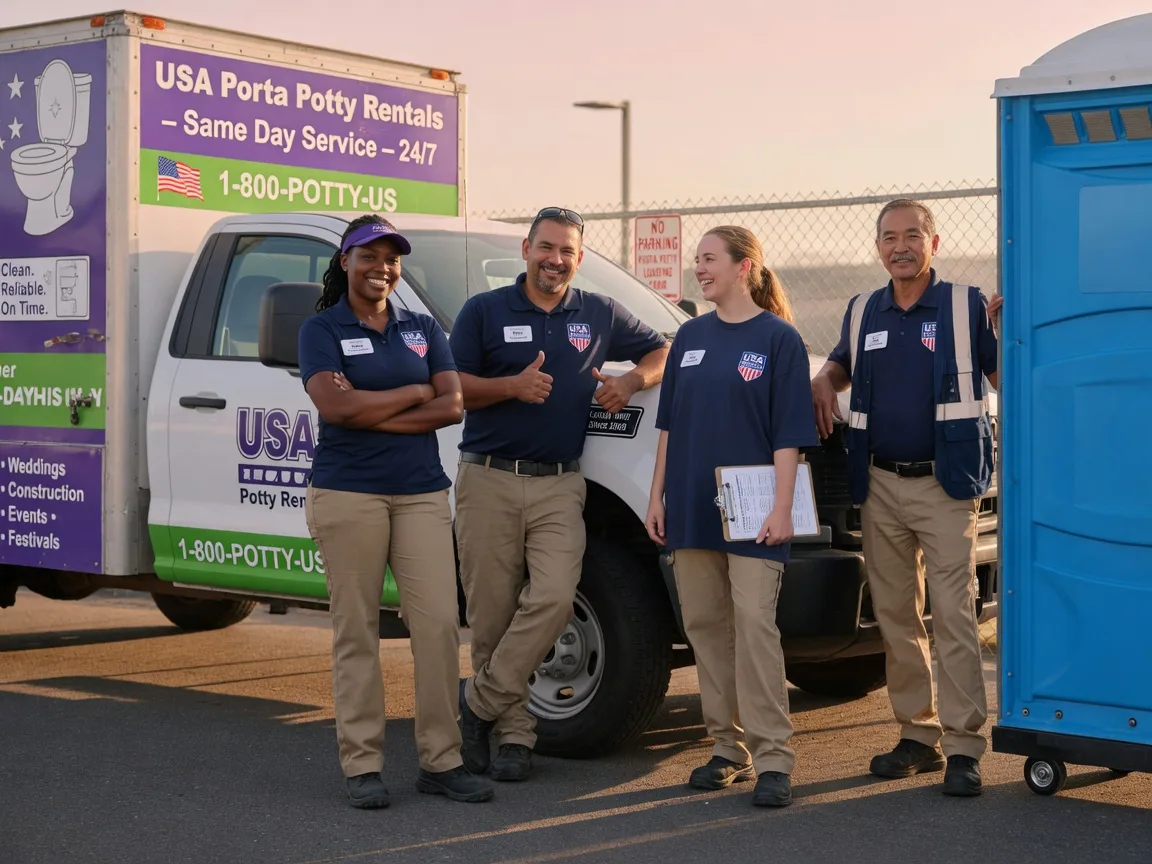 Porta Potty Rental company in Belle Center, OH